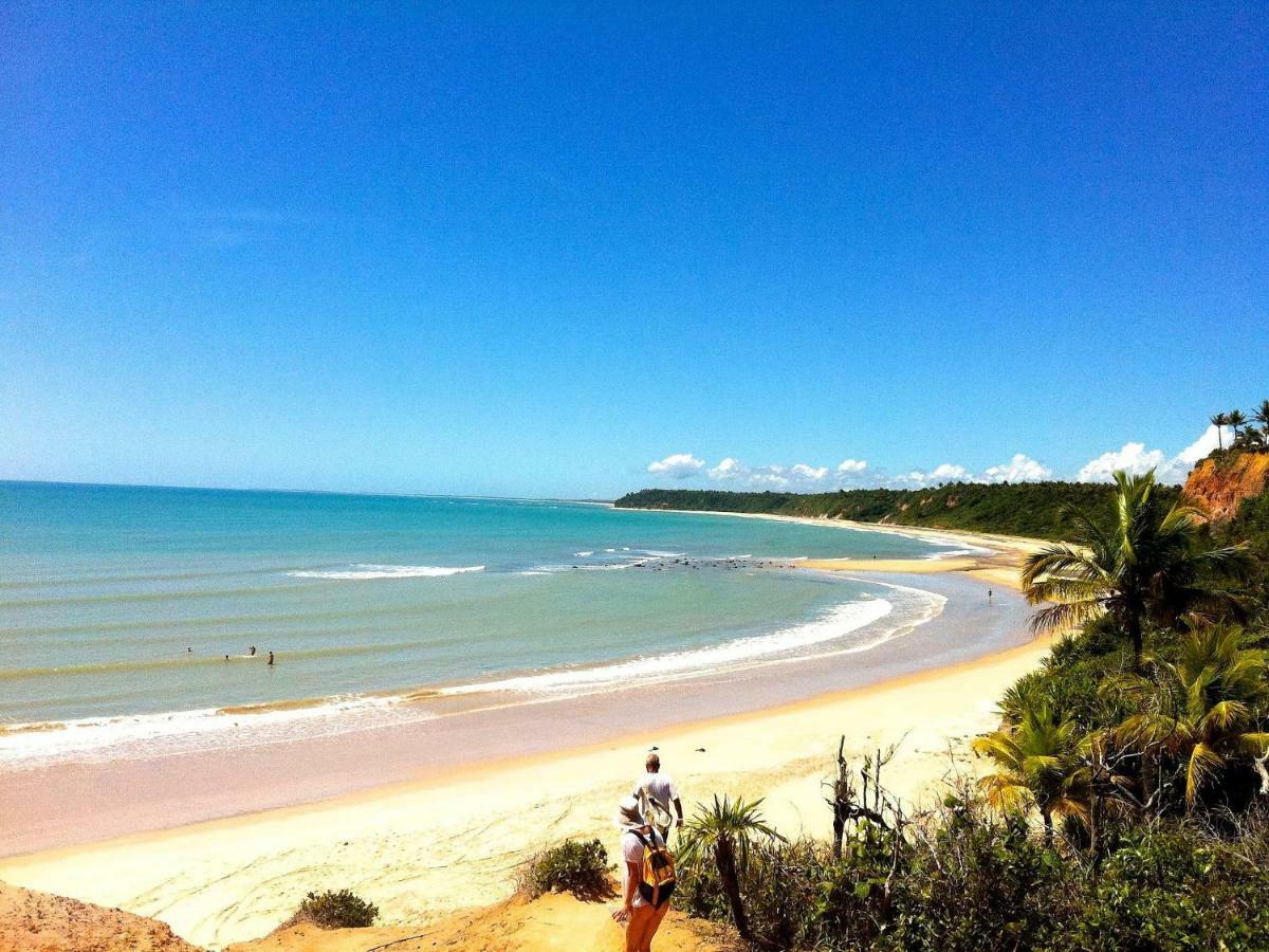 Praia Espelho Bangalo Wifi 100M Praia Caraíva Eksteriør billede